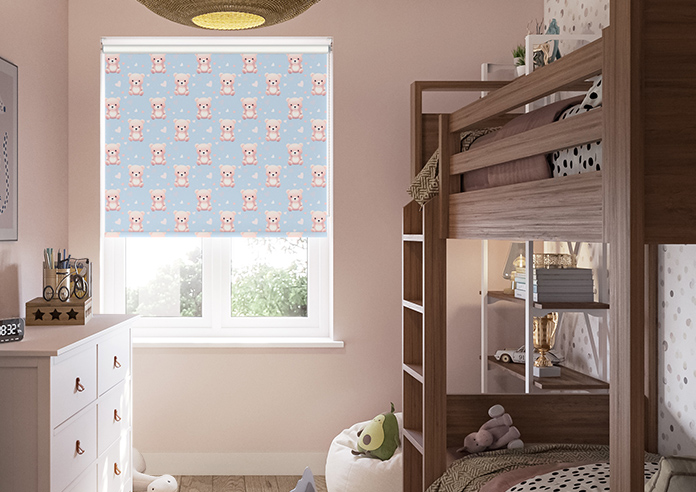 Little Bear, Pastels - Roller Blind - Image 3